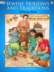 Jewish Holidays & Traditions - Coloring Book