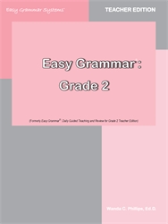 Easy Grammar Grade 2 - Teacher Edition