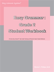 Easy Grammar Grade 2 - Student Workbook