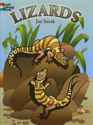 Lizards - Coloring Book