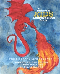 Literary Life Commonplace Book for Kids - Dragon Fire Cover