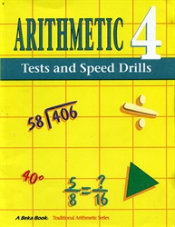 Arithmetic 4 - Tests/Speed Drills (really old)