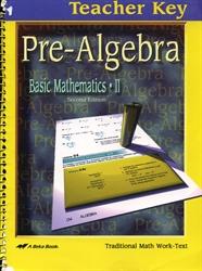 Pre-Algebra - Teacher Key (old)