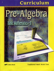 Pre-Algebra - Curriculum (really old)