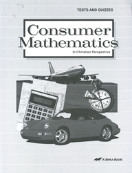 Consumer Mathematics - Test/Quiz Book