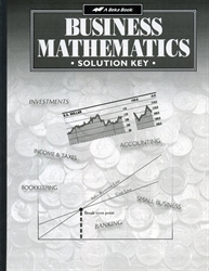 Business Mathematics - Solution Key