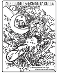 Microbiology and Cell Theory - Coloring Book