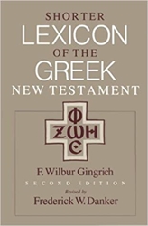 Shorter Lexicon of the Greek New Testament