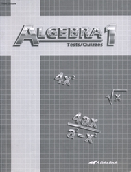 Algebra 1 - Test/Quiz Book (old)