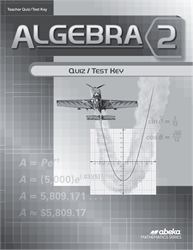 Algebra 2 - Test/Quiz Key
