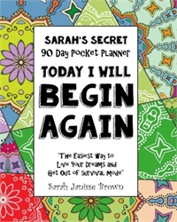 Sarah's Secret 90 Day Pocket Planner