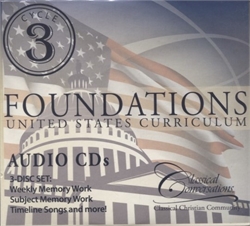 Classical Conversations Foundations Cycle 3 - Audio CDs