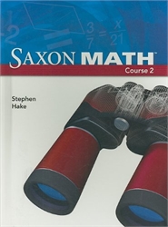 Saxon Math Course 2 - Student Text