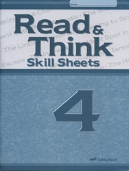 Read & Think 4 Skill Sheets (really old)