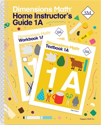 Dimensions Math 1A - Home Instructor's Guide