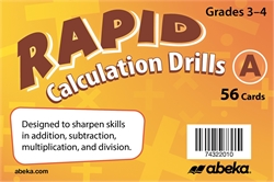 Rapid Calculation Drills A - Cards
