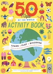 50 Maps of the World - Activity Book
