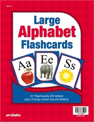 Large Alphabet Flashcards