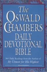 NKJ Oswald Chambers Daily Devotional Bible