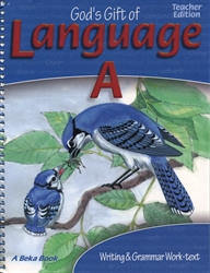God's Gift of Language A - Teacher Edition (really old)