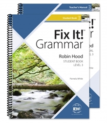 Fix It! Grammar: Robin Hood, Teacher/Student Combo  Level 3 (New Edition)