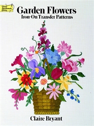 Garden Flowers Iron-On Transfer Patterns