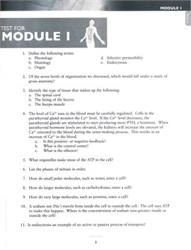 Exploring Creation with Advanced Biology - Extra Tests