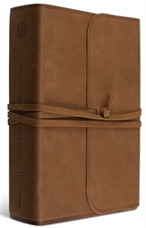 ESV Journaling Bible, Interleaved Edition, Natural Leather