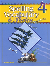 Spelling, Vocabulary, Poetry 4 - Workbook (old)