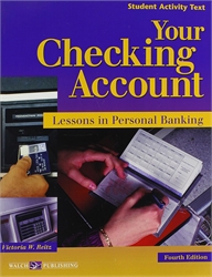 Your Checking Account - Student Activity Text w/Teacher's Guide