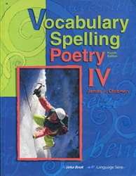 Vocabulary, Spelling, Poetry IV - Workbook (really old)