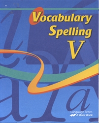 Vocabulary, Spelling, Poetry V - Workbook (old)