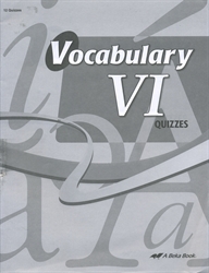 Vocabulary VI - Quiz Book (old)