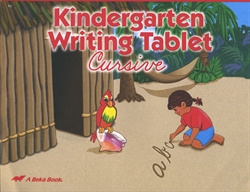Kindergarten Writing Tablet - Cursive (old)