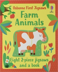 Usborne First Jigsaws: Farm Animals