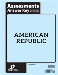 American Republic - Assessments Answer Key