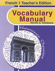 French 1 - Vocabulary Manual Teacher Edition