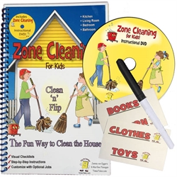 Zone Cleaning for Kids Clean N' Flip