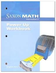 Saxon Math Intermediate 5 - Power Up Workbook