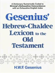 Gesenius' Hebrew-Chaldee Lexicon to the Old Testament