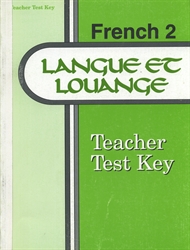 French 2 - Test Key