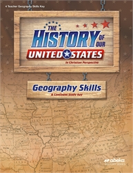 History of Our United States - Map Skills Key