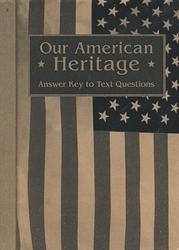 Our American Heritage - Answer Key (really old)