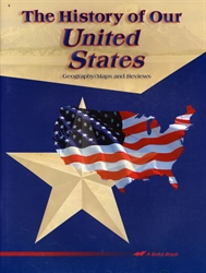 History of Our United States - Map Skills Book (really old)