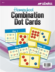 Combination Dot Cards - K5 - 2 Homeschool
