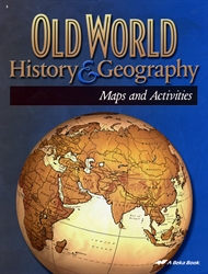 Old World History & Geography - Map Skills Book (really old)