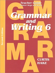 Hake Grammar and Writing 6 - Teacher Guide