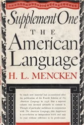 Supplement One The American Language