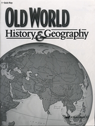 Old World History & Geography - Quiz Key (old)