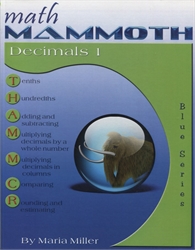Math Mammoth Blue Series - Decimals 1
